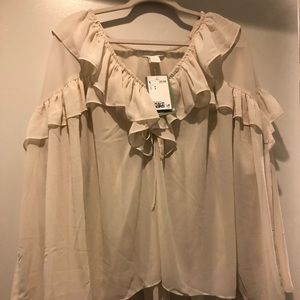Ruffle H&M Blouse
